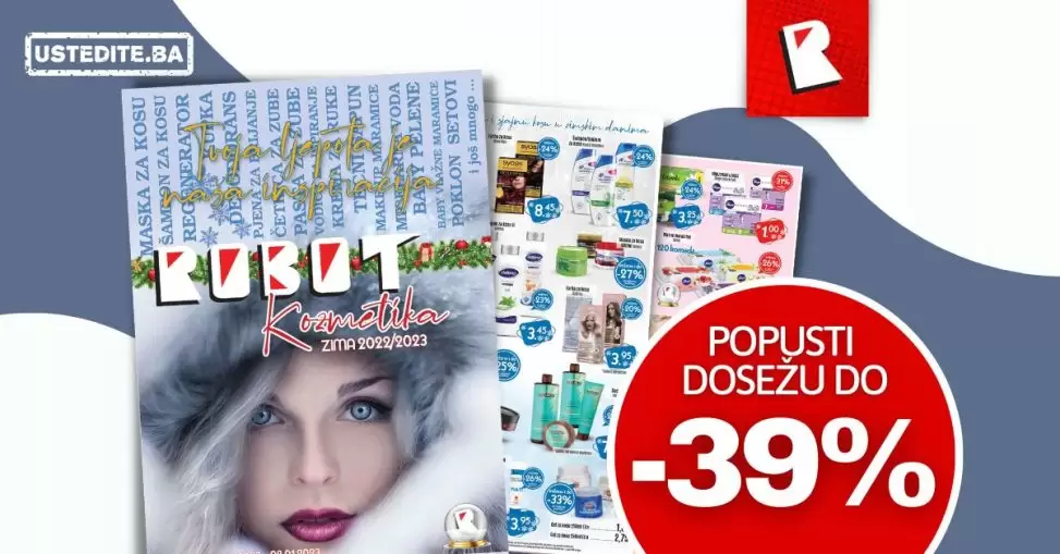 Robot katalog KOZMETIKA - sniženje do 8.1.2023.