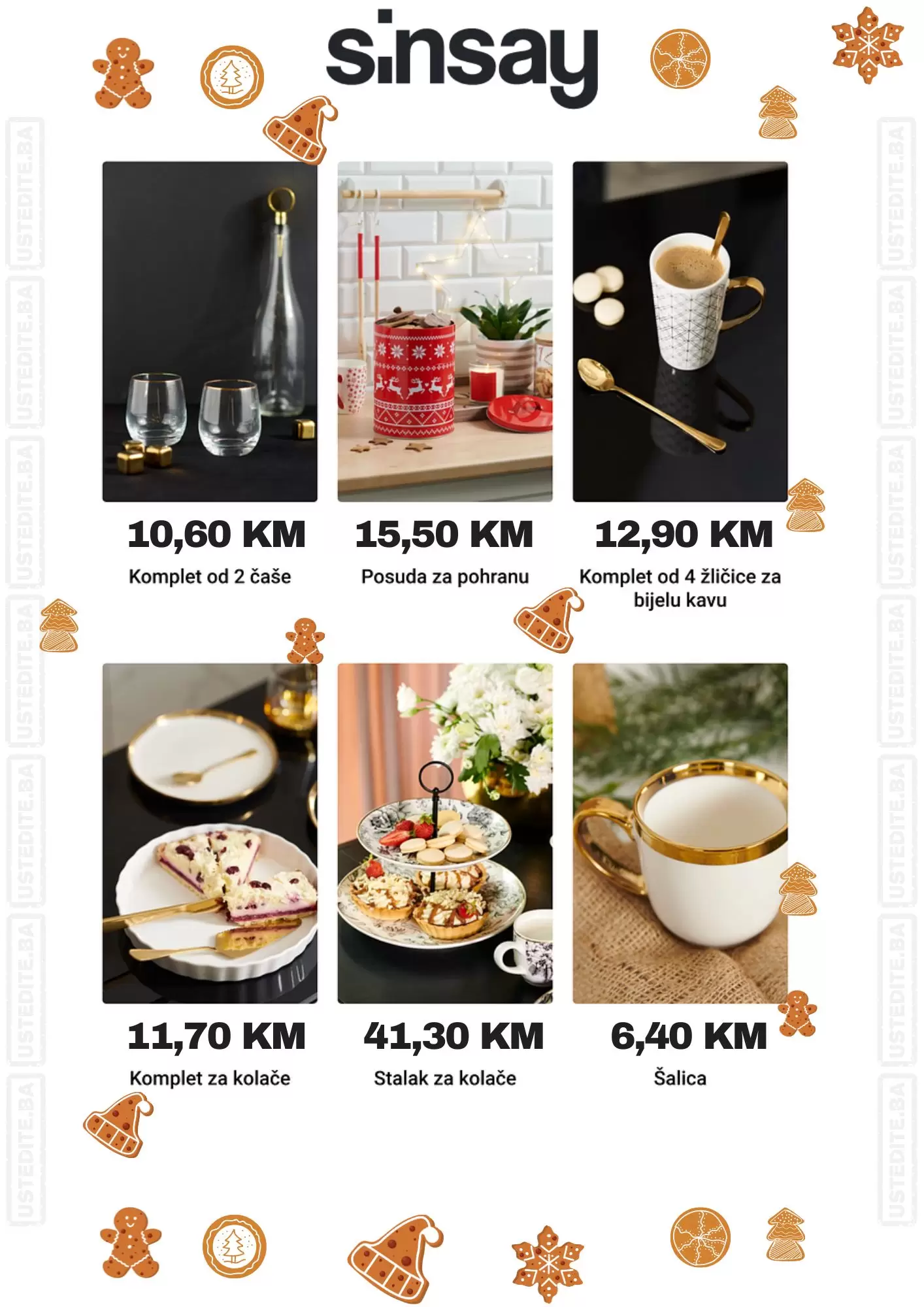 Sinsay BiH BOŽIĆNA PONUDA - decembar 2022