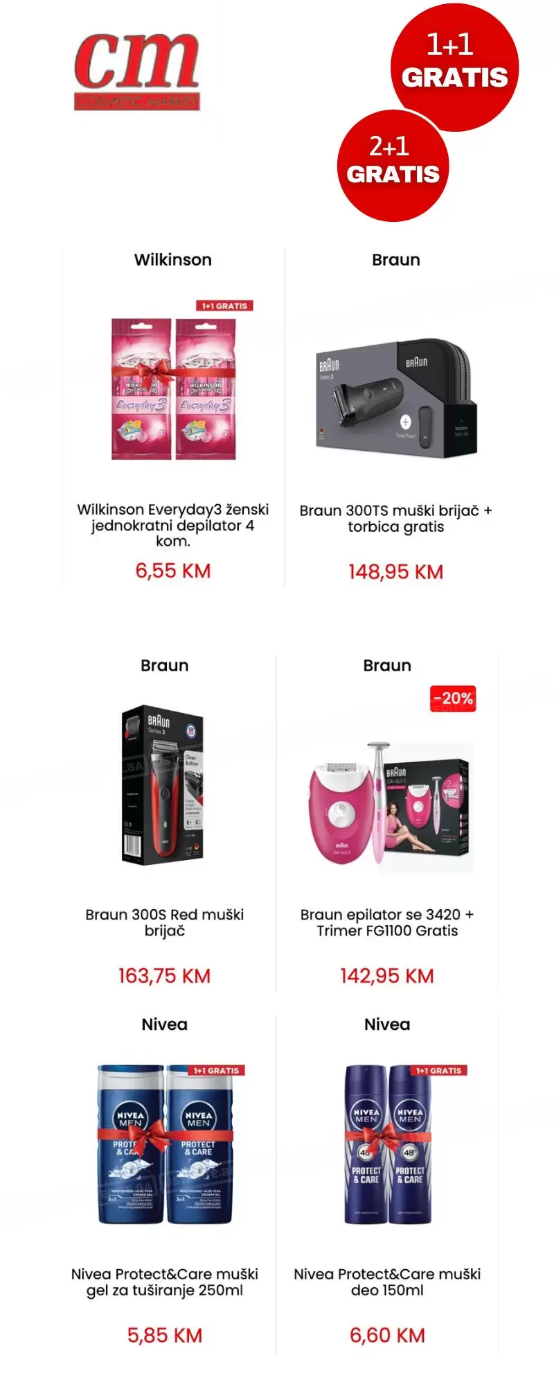 cm  HIT ponuda ⇢ 1+1 GRATIS