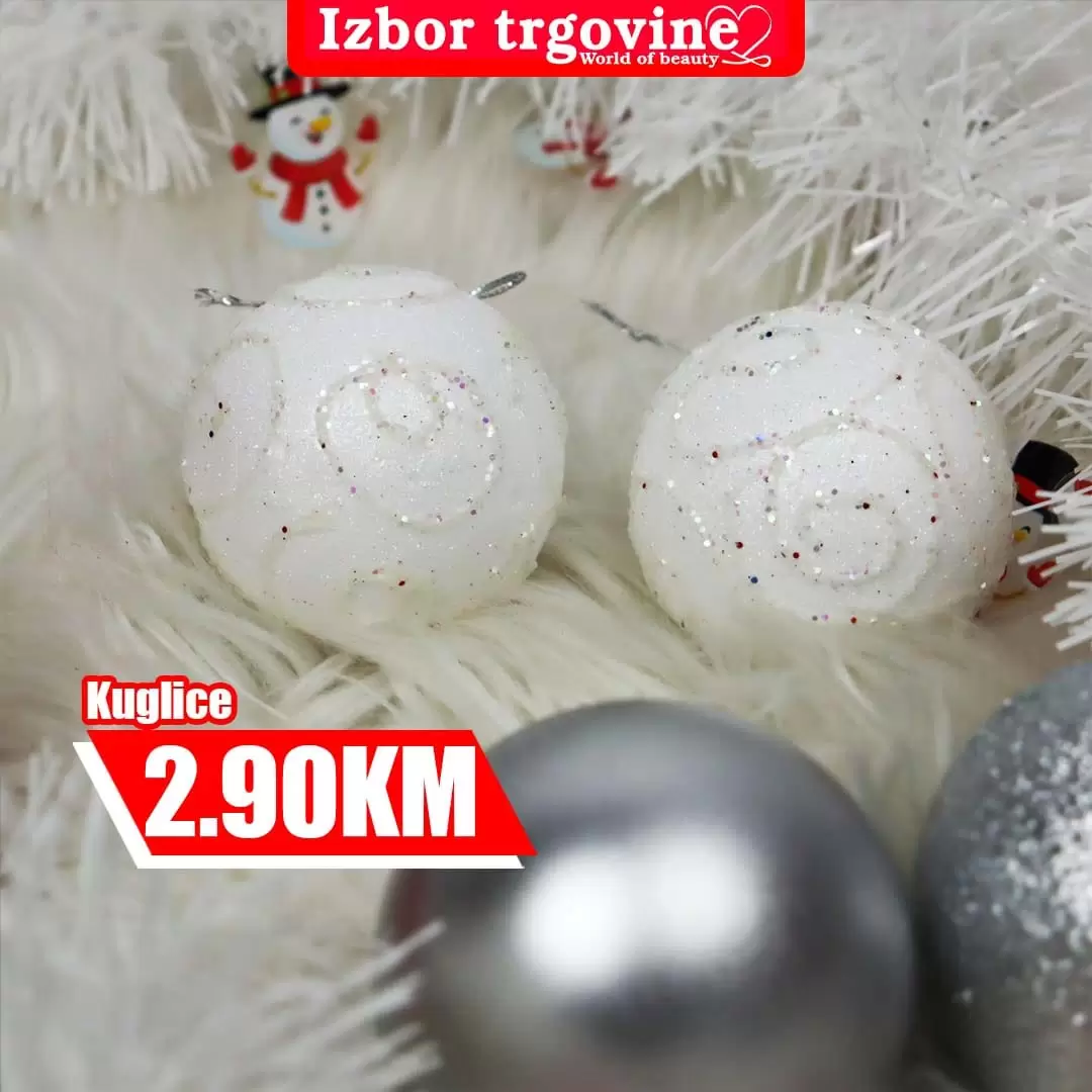 Izbor trgovine NOVOGODIŠNJI UKRASI - decembar 2022
