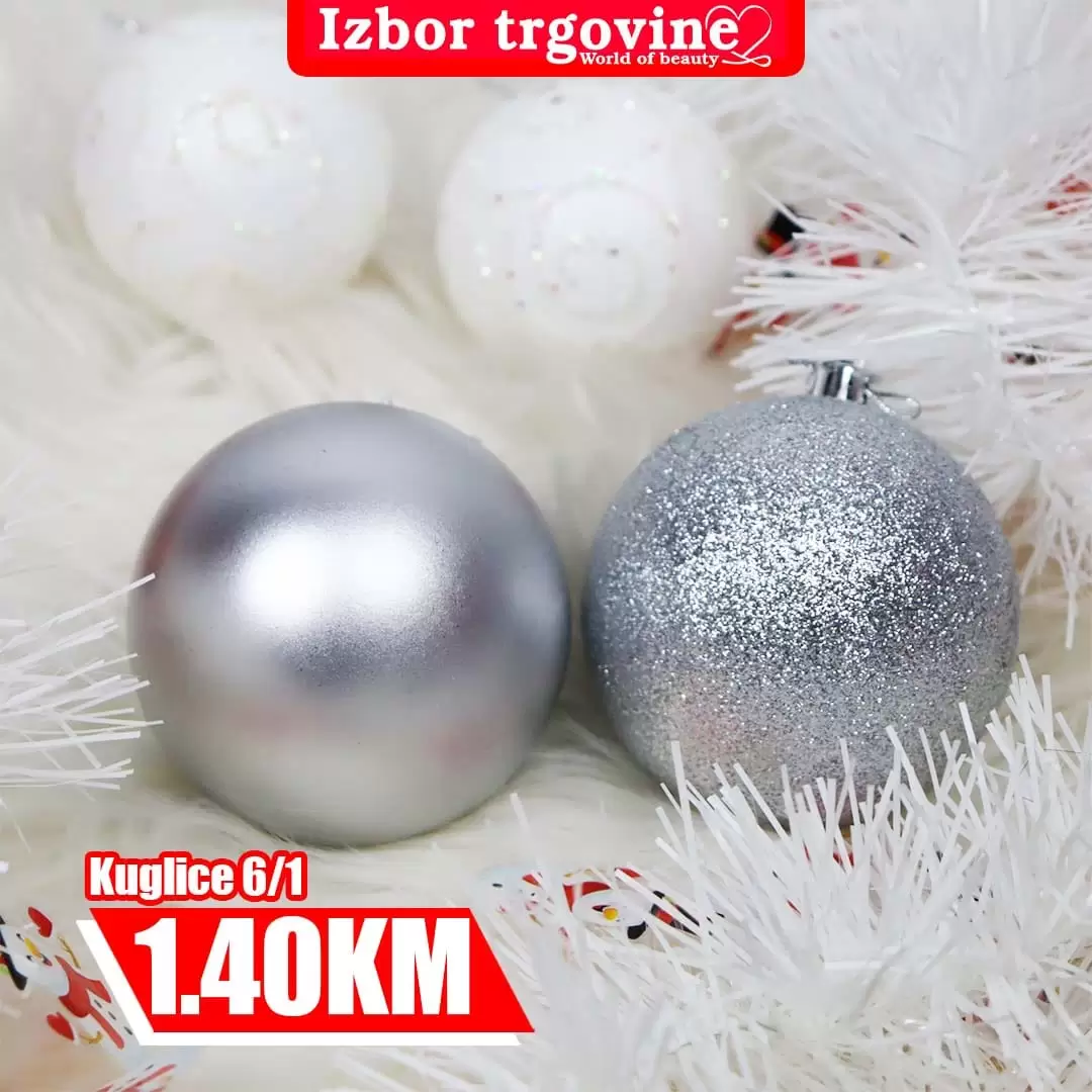 Izbor trgovine NOVOGODIŠNJI UKRASI - decembar 2022