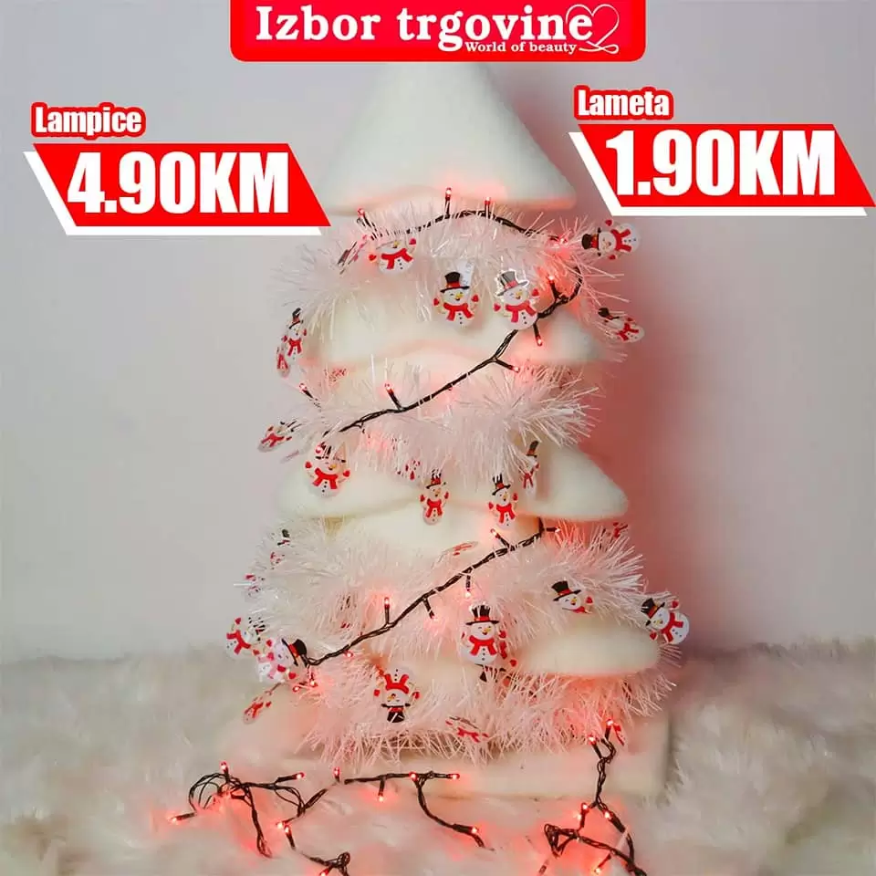 Izbor trgovine NOVOGODIŠNJI UKRASI - decembar 2022