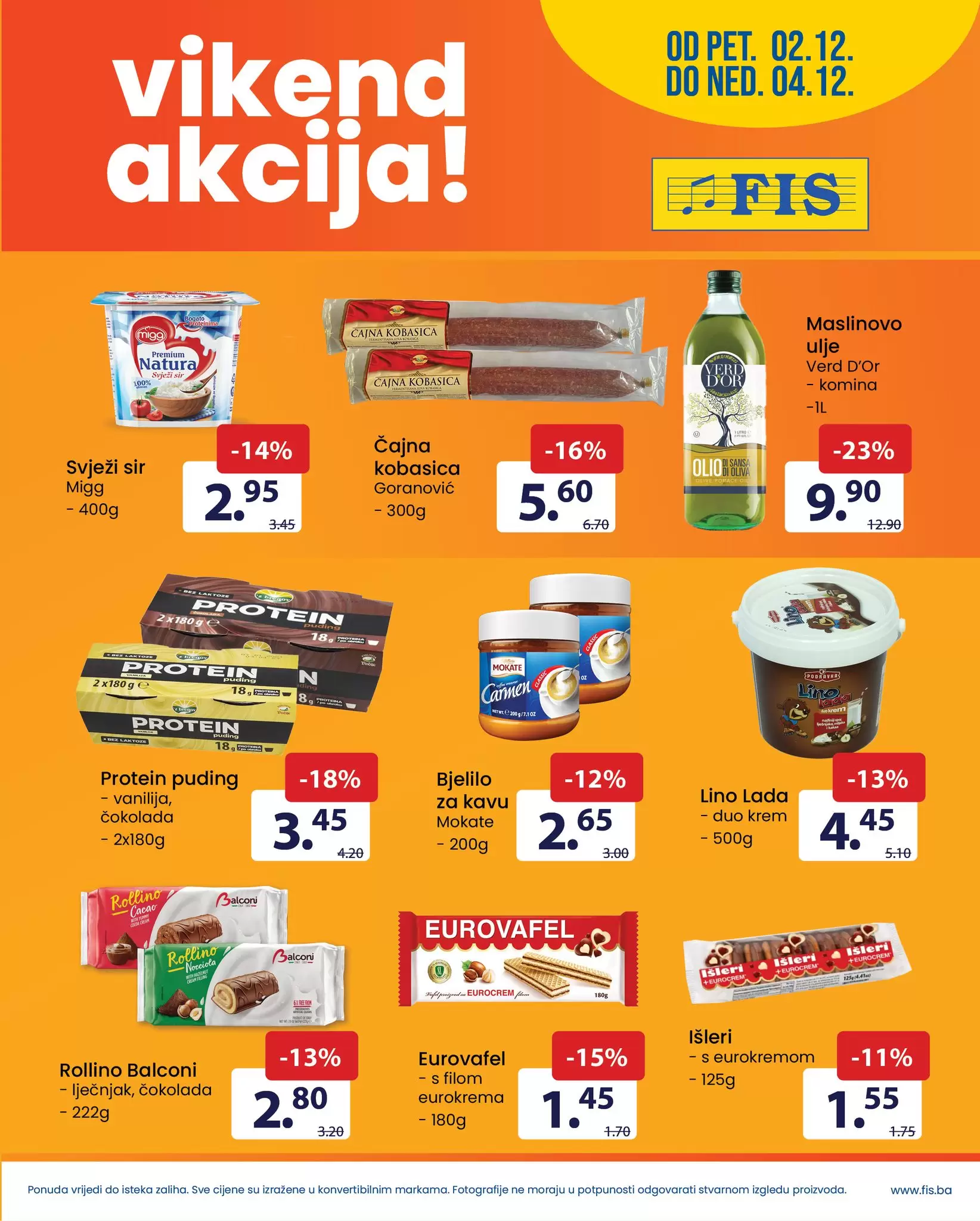 Fis vikend akcija 2-4.12.2022. 