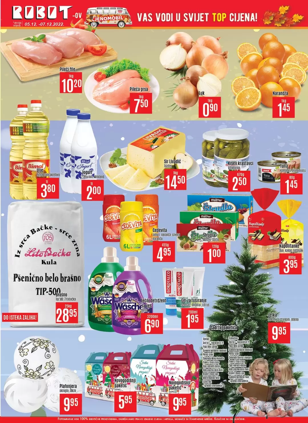 Robot akcija za početak sedmice 5-7.12.2022. 