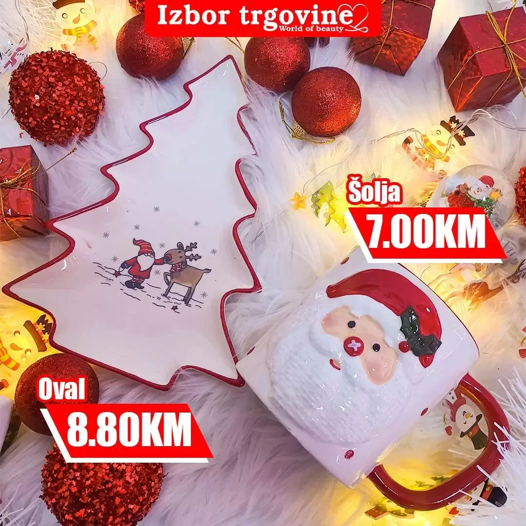 Izbor trgovine NOVOGODIŠNJI UKRASI - decembar 2022