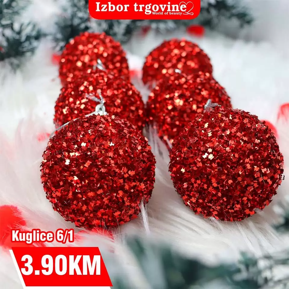 Izbor trgovine NOVOGODIŠNJI UKRASI - decembar 2022