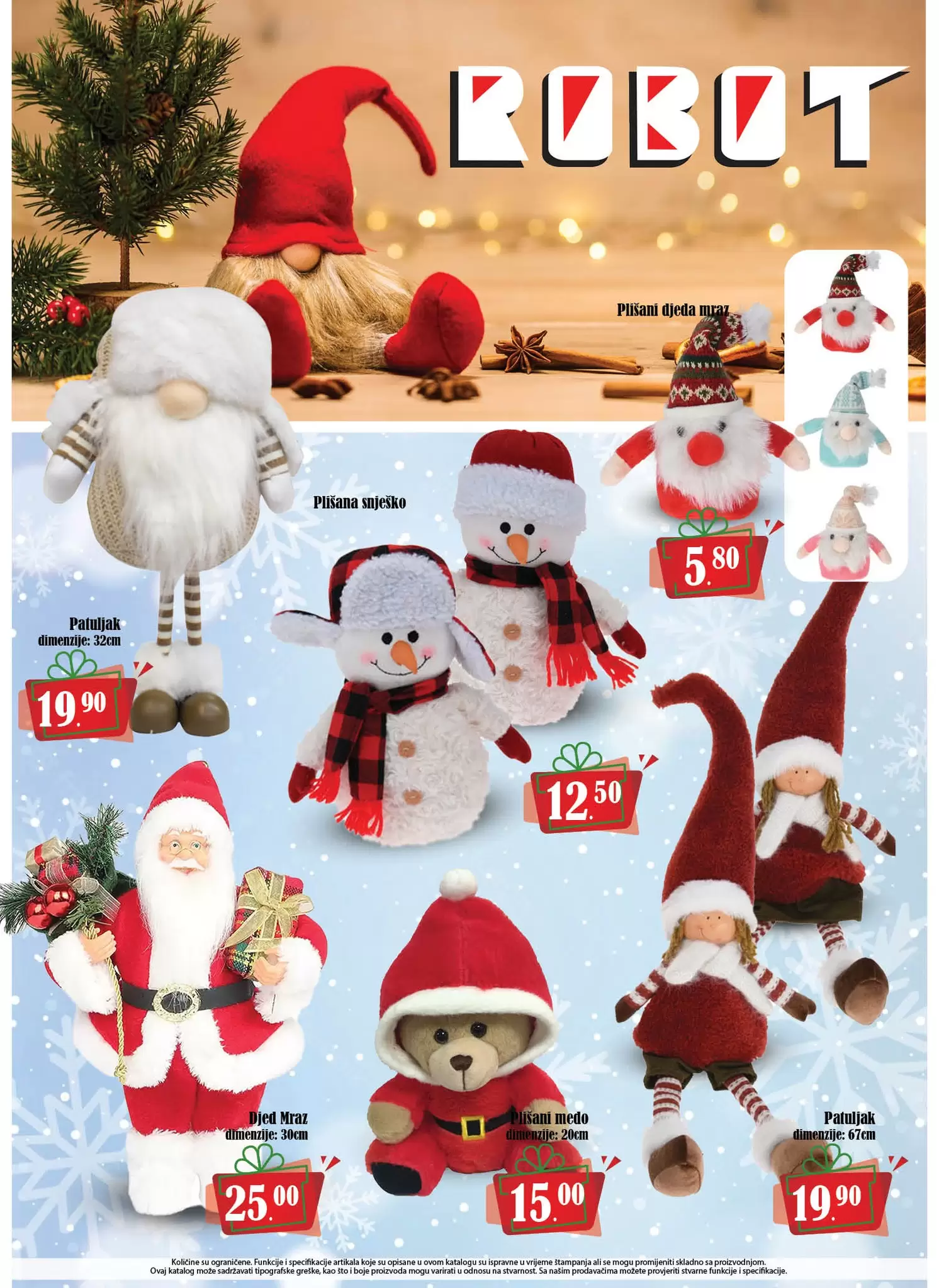 Robot NOVOGODIŠNJA AKCIJA decembar 2023