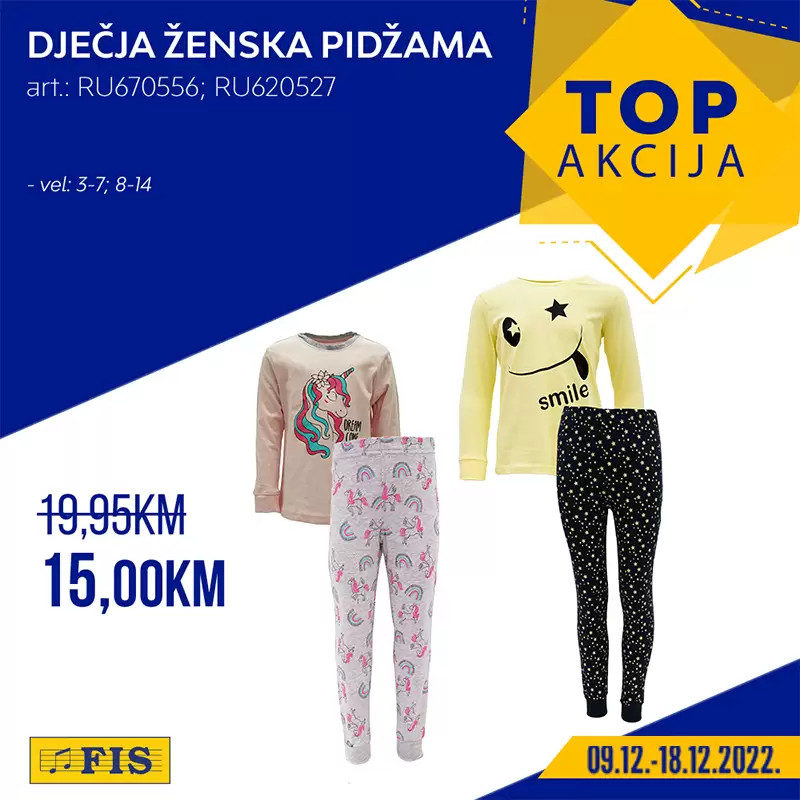 Fis TOP akcija 9-18.12.2022. 