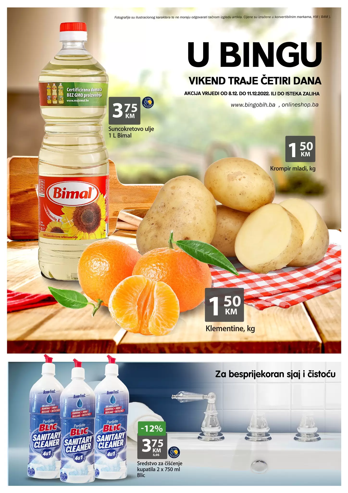 Bingo vikend akcija 8-11.12.2022.