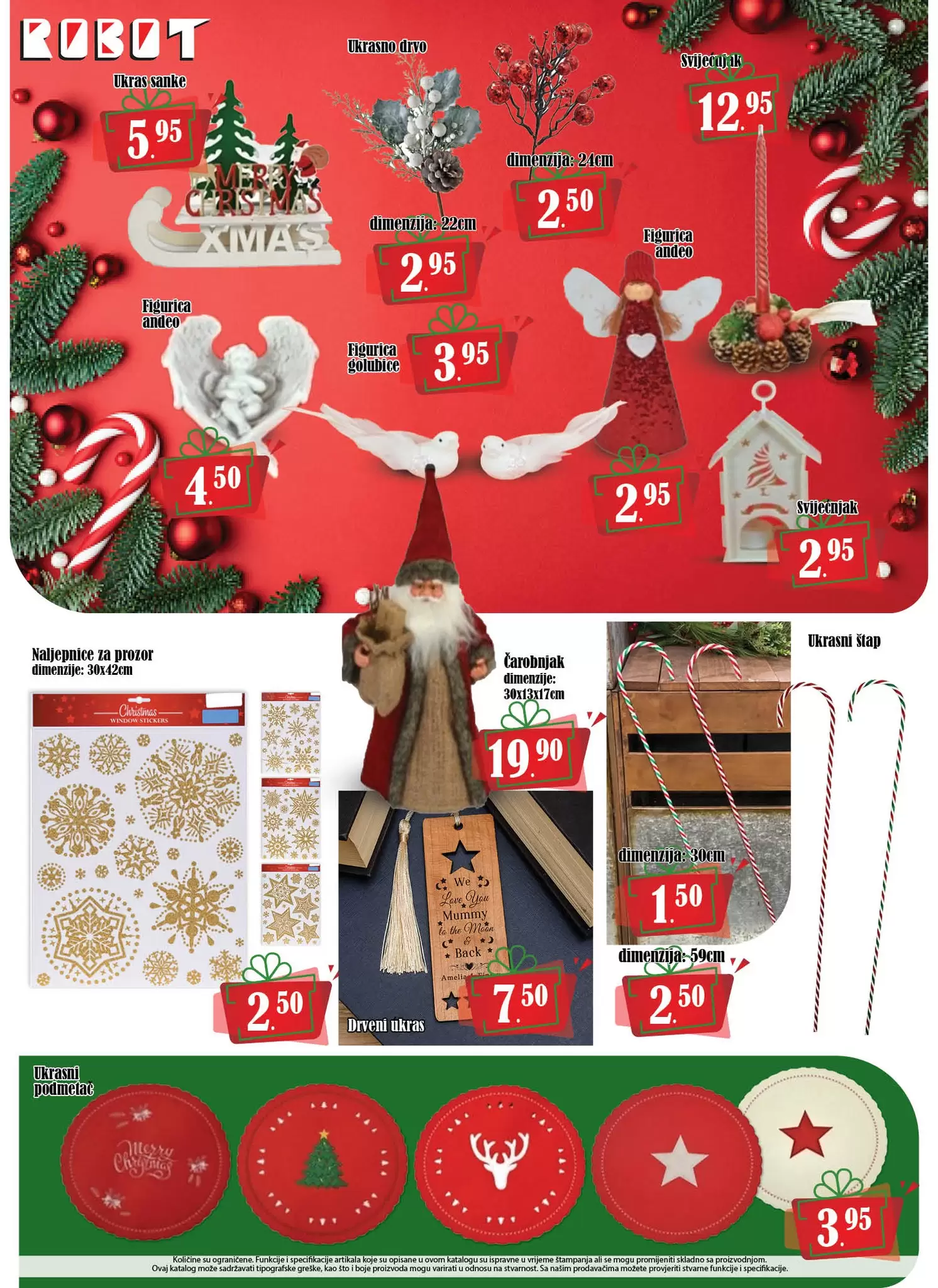 Robot NOVOGODIŠNJA AKCIJA decembar 2023