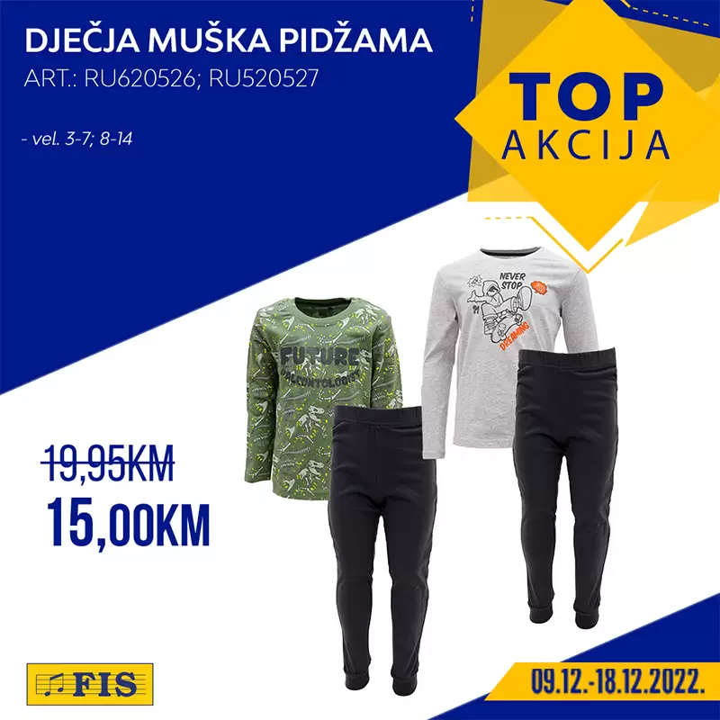 Fis TOP akcija 9-18.12.2022. 