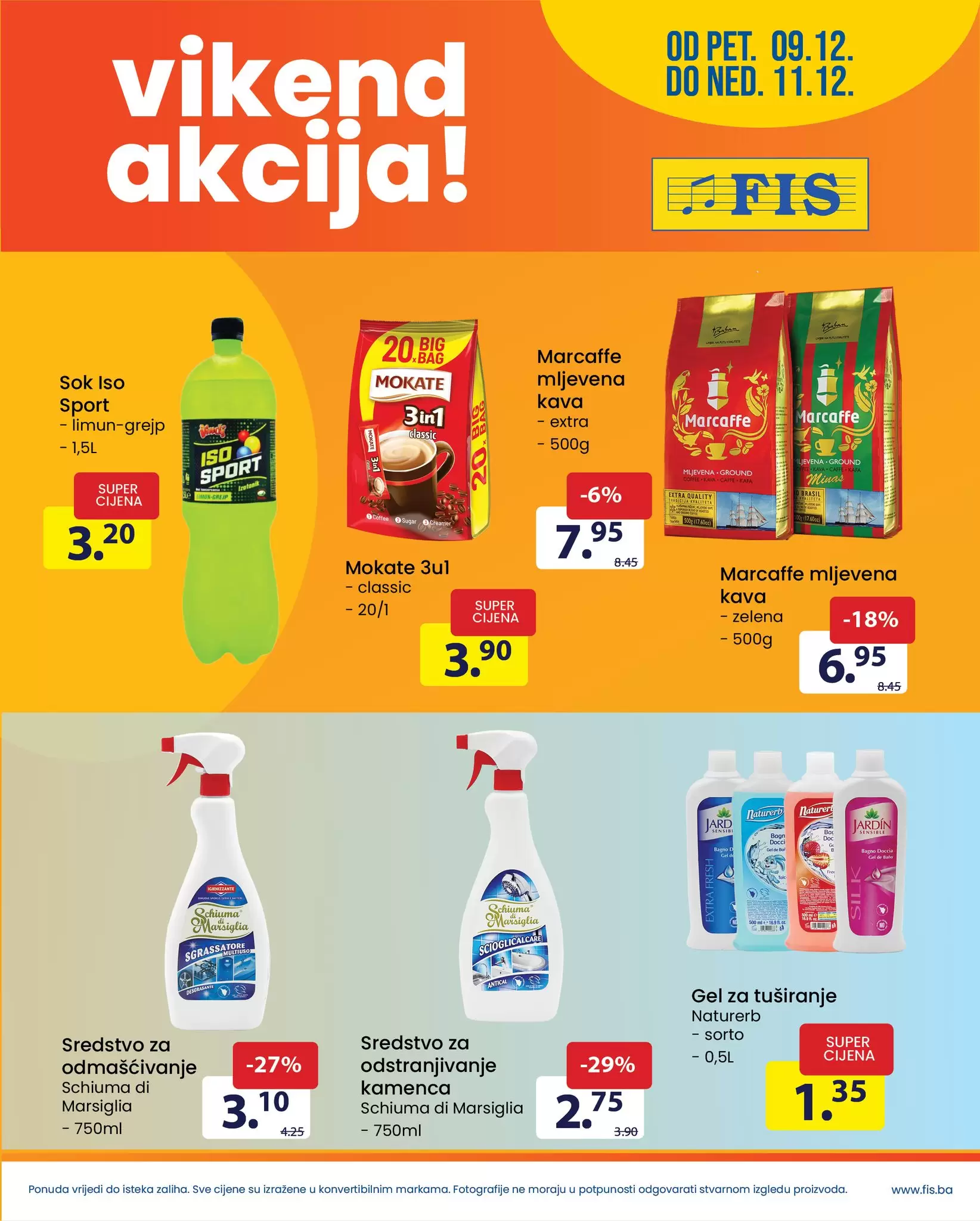 Fis vikend akcija 9-11.12.2022. 