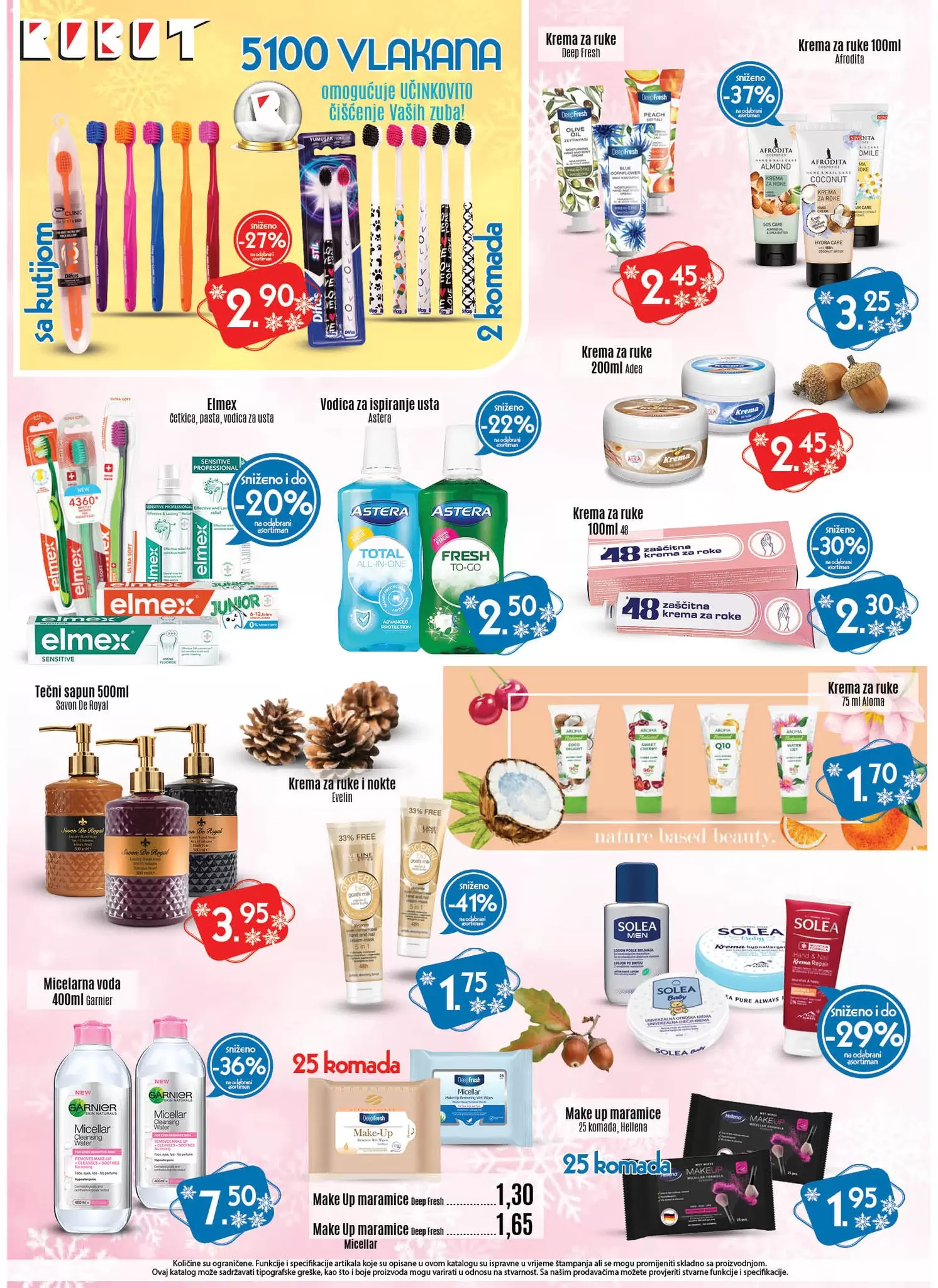 Robot katalog KOZMETIKA - sniženje do 8.1.2023.