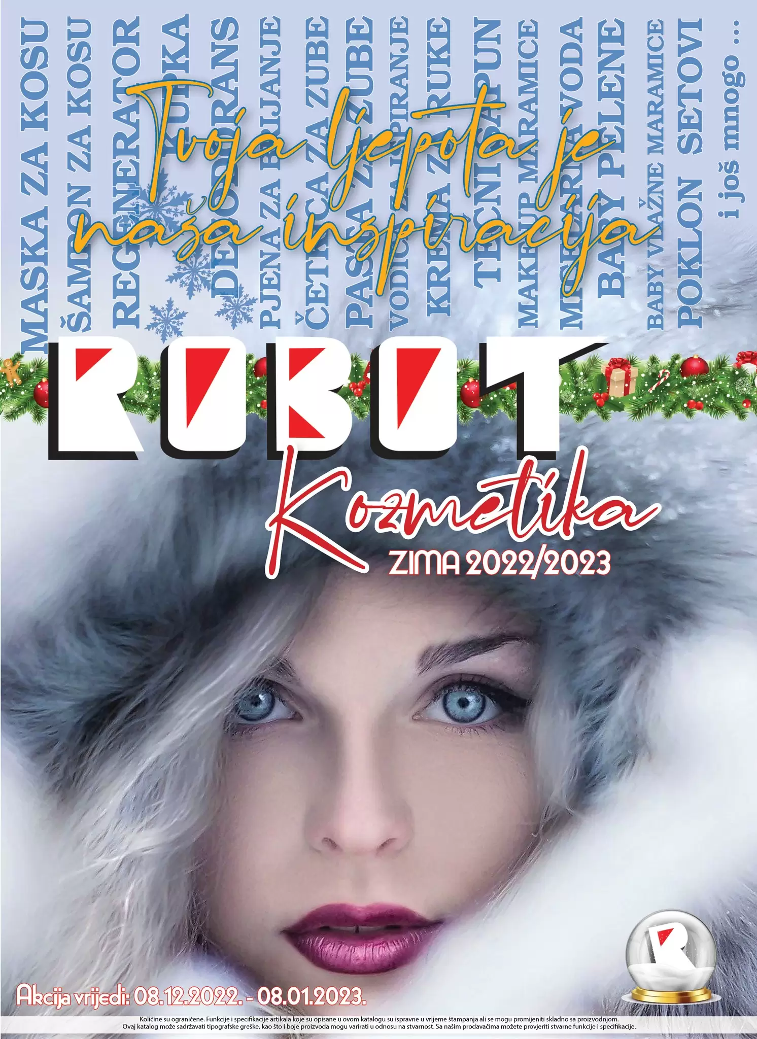 Robot katalog KOZMETIKA - sniženje do 8.1.2023.