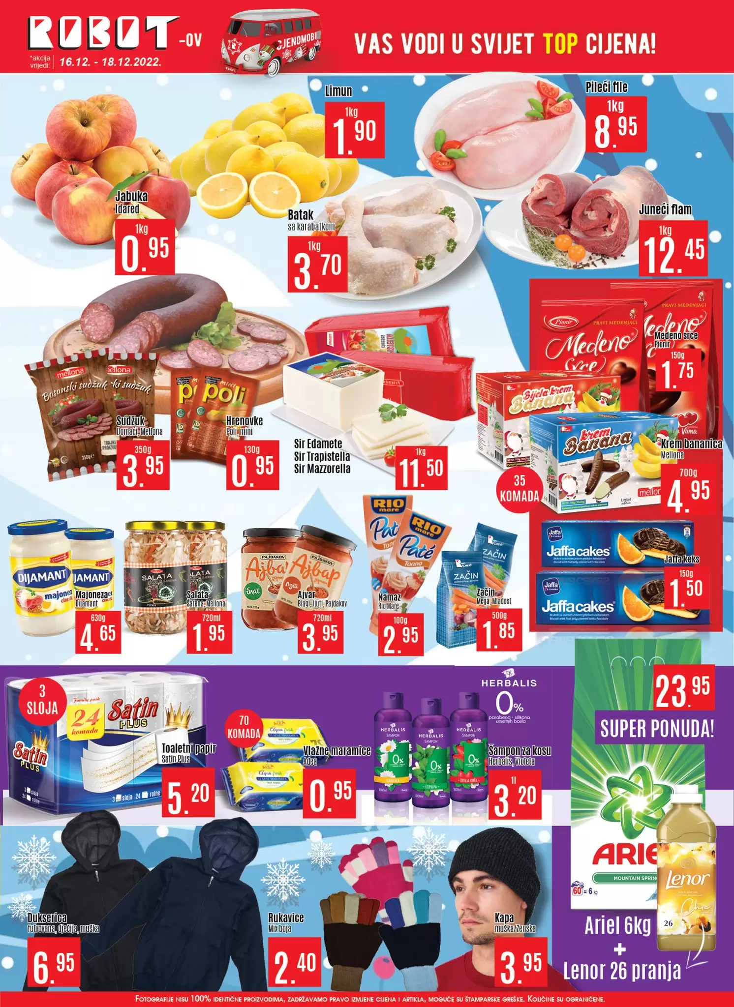 Robot vikend akcija 16-18.12.2022.