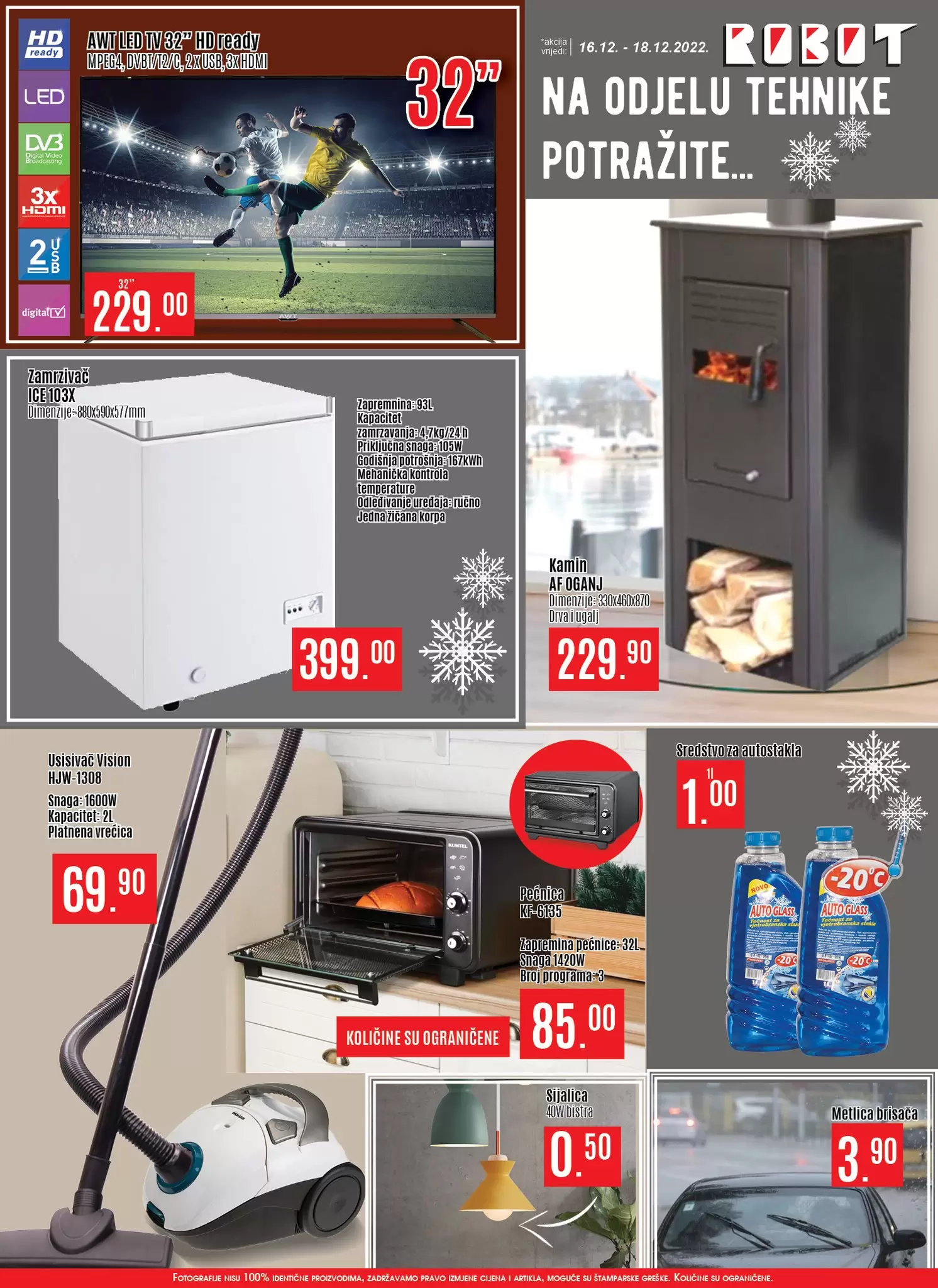 Robot vikend akcija 16-18.12.2022.