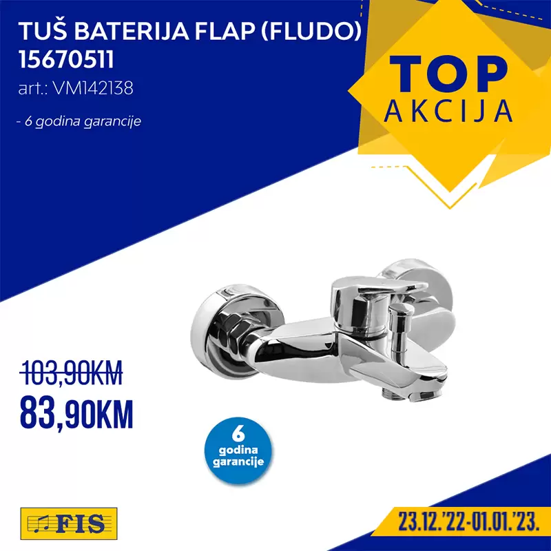 Fis TOP akcija za TOP artikle 23.12.2022-1.1.2023.