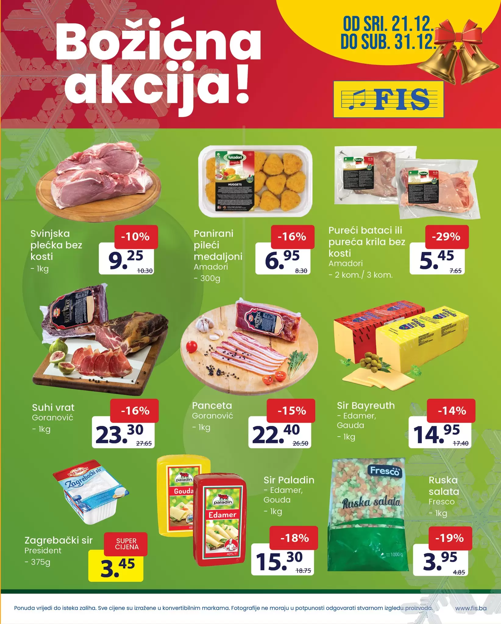 Fis BOŽIĆNA AKCIJA 21-31.12.2022.