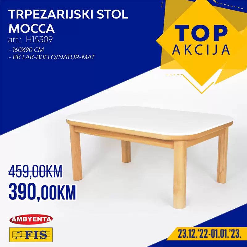 Fis TOP akcija za TOP artikle 23.12.2022-1.1.2023.