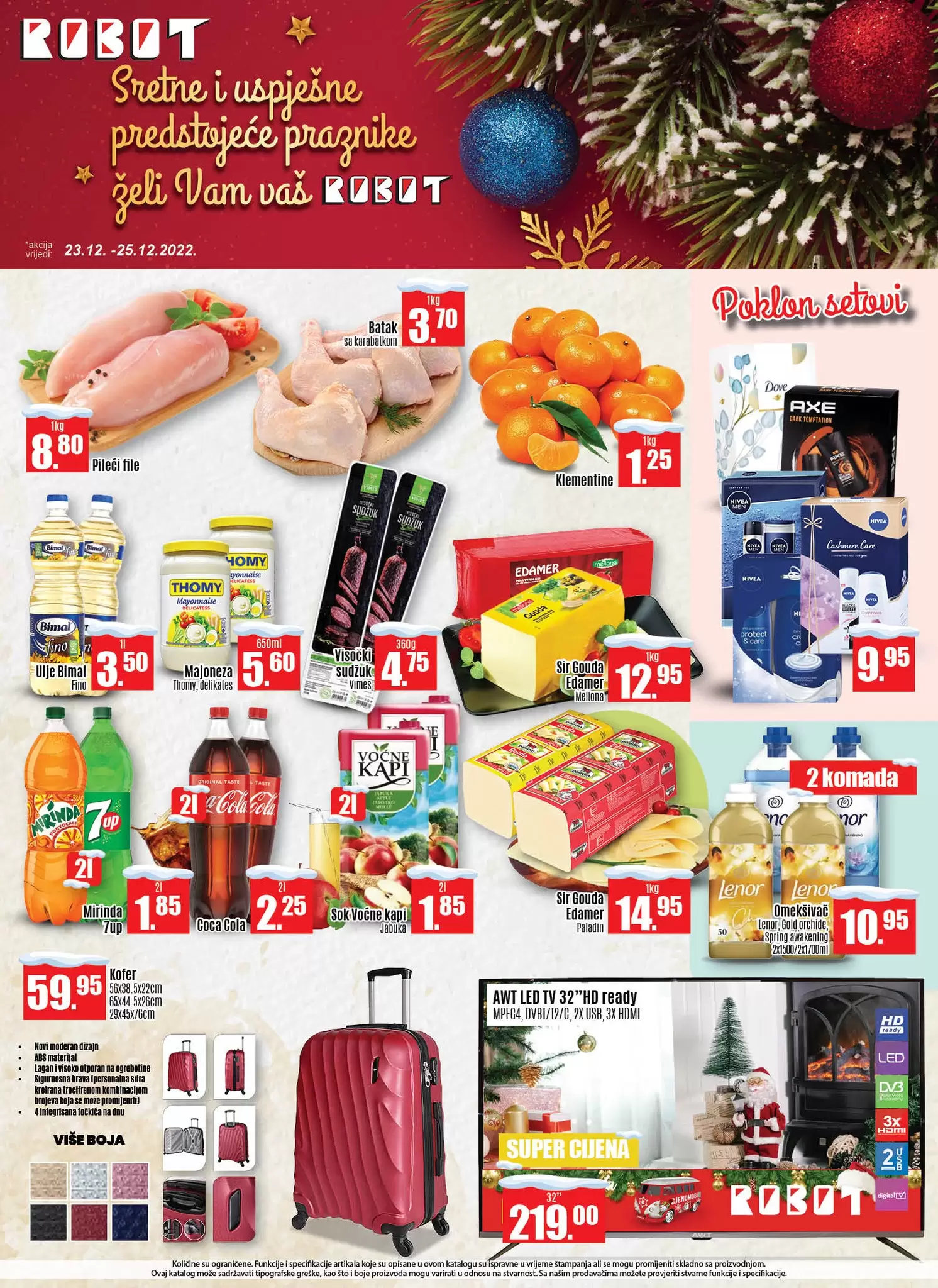 Robot vikend akcija 23-25.12.2022. 