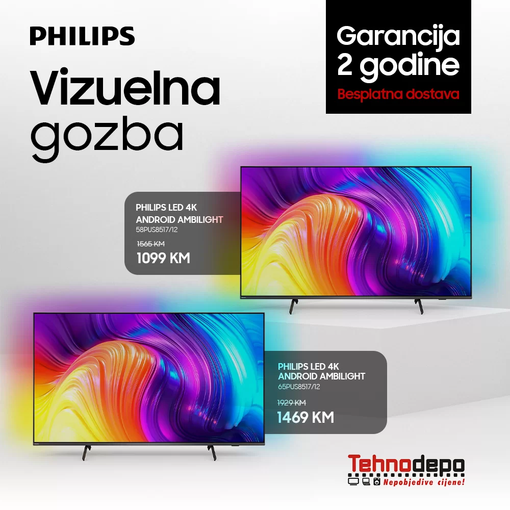 Philips Kupite do kraja godine i ostvarite pravo na dodatne 3 godine garancije