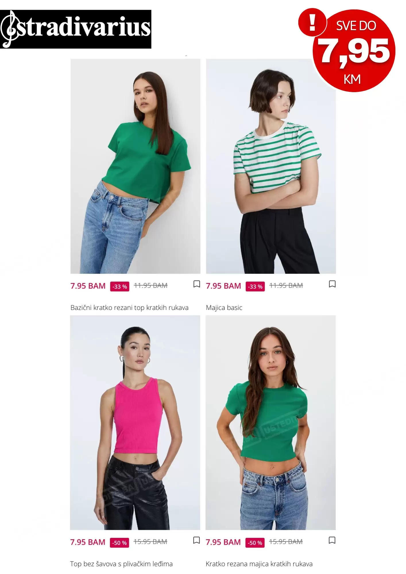 Stradivarius BIH SNIŽENJE ⇢SVE do7,95 KM!