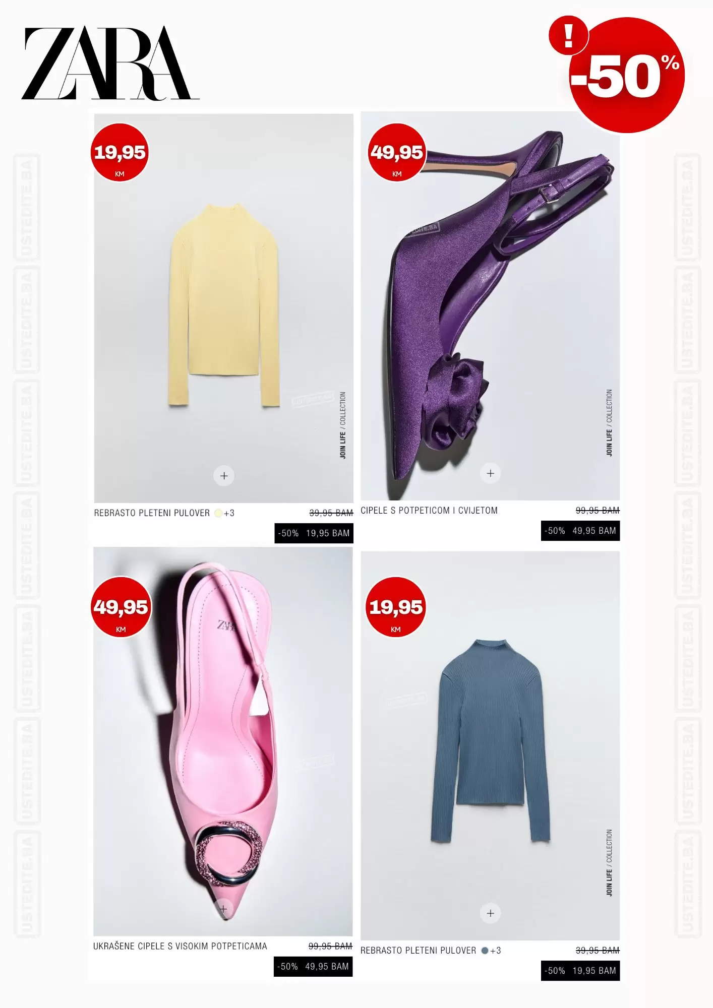 Zara BiH - SVE SNIŽENO čak 50% - decembar 2022