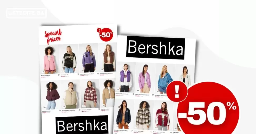 Bershka BiH SNIŽENJE do 50% - decembar 2022