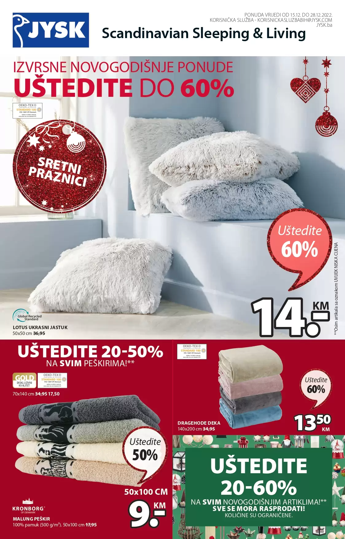 Jysk katalog 15-28.12.2022.