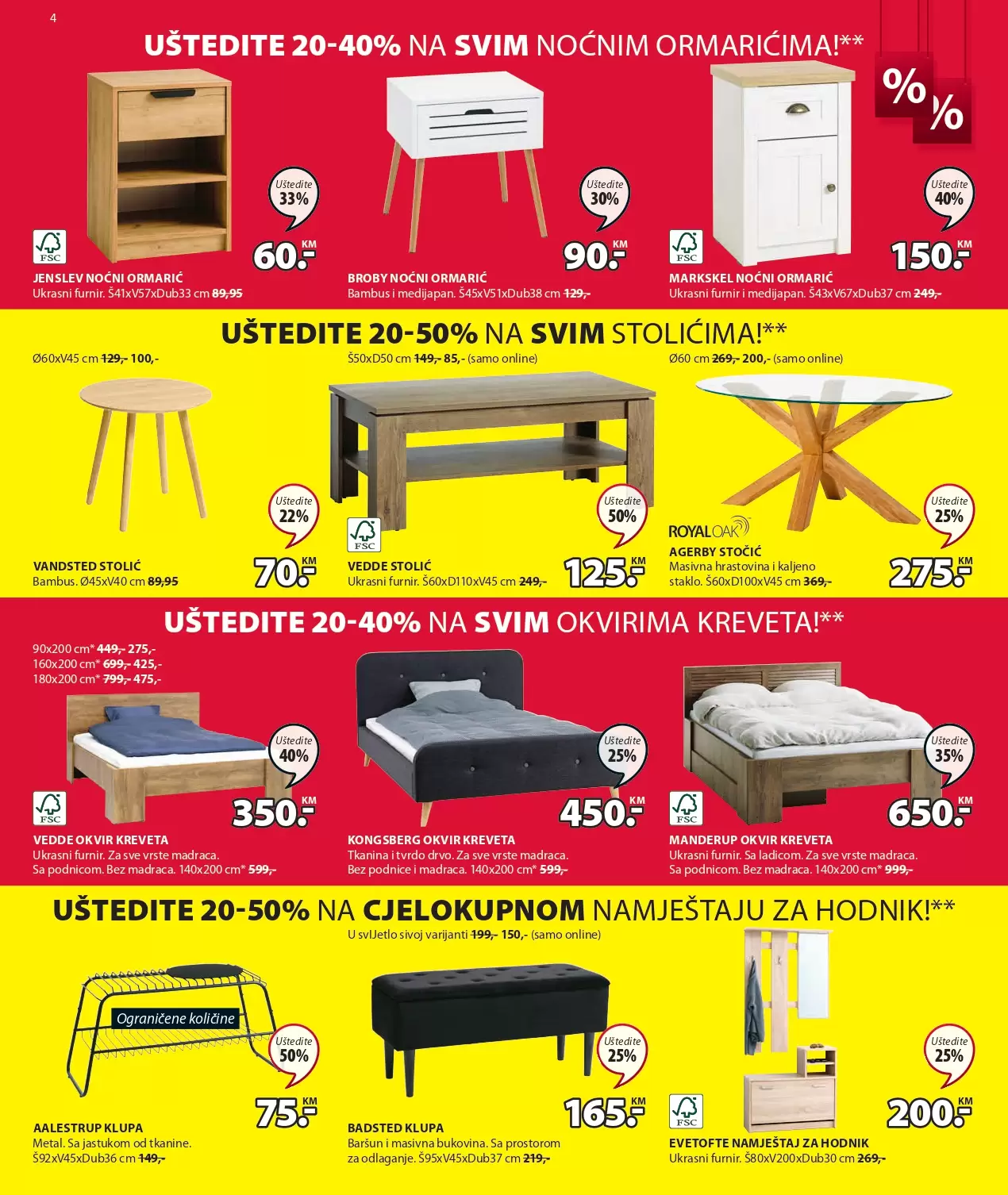 JYSK RASPRODAJA 22.12.2022-4.1.2023.