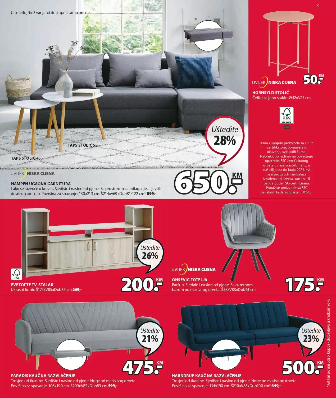 JYSK RASPRODAJA 22.12.2022-4.1.2023.