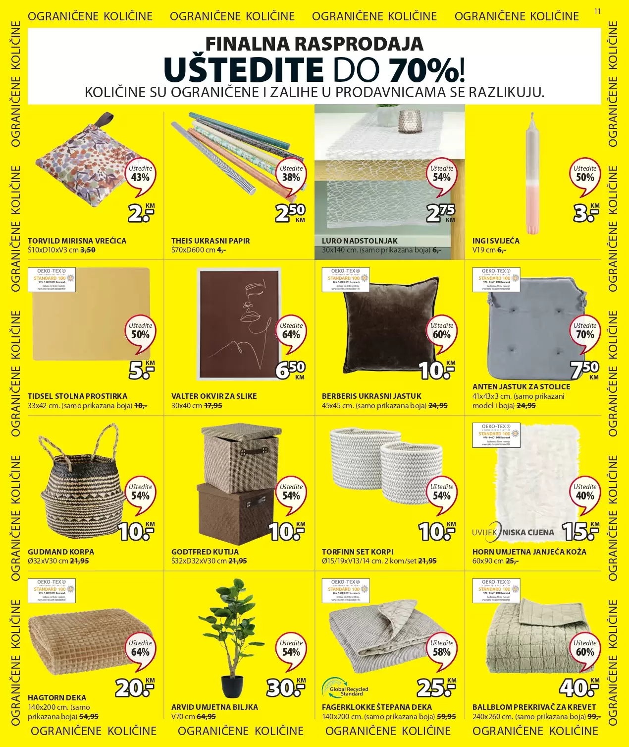 JYSK RASPRODAJA 22.12.2022-4.1.2023.