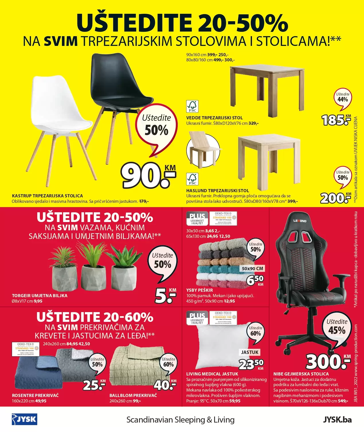 JYSK RASPRODAJA 22.12.2022-4.1.2023.