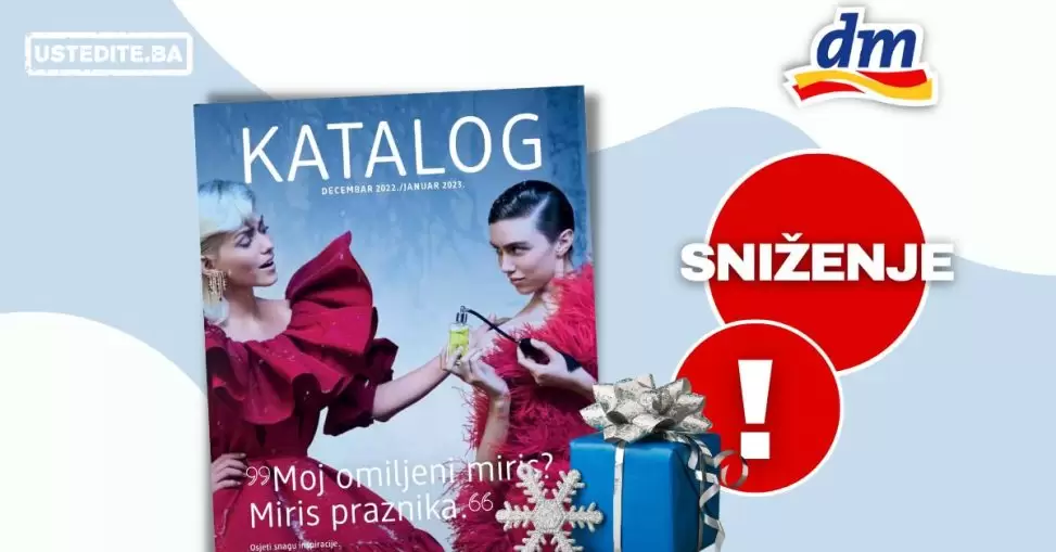 dm Katalog ⇢SNIŽENJE Parfemi i mirisi - 1.12.2022-12.1.2023.