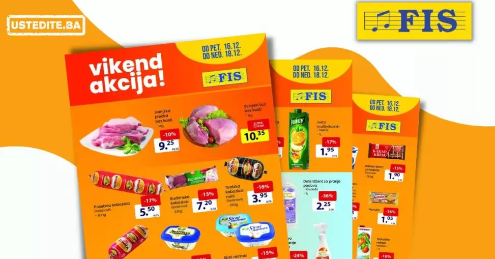 Fis vikend akcija 16-18.12. 2022.