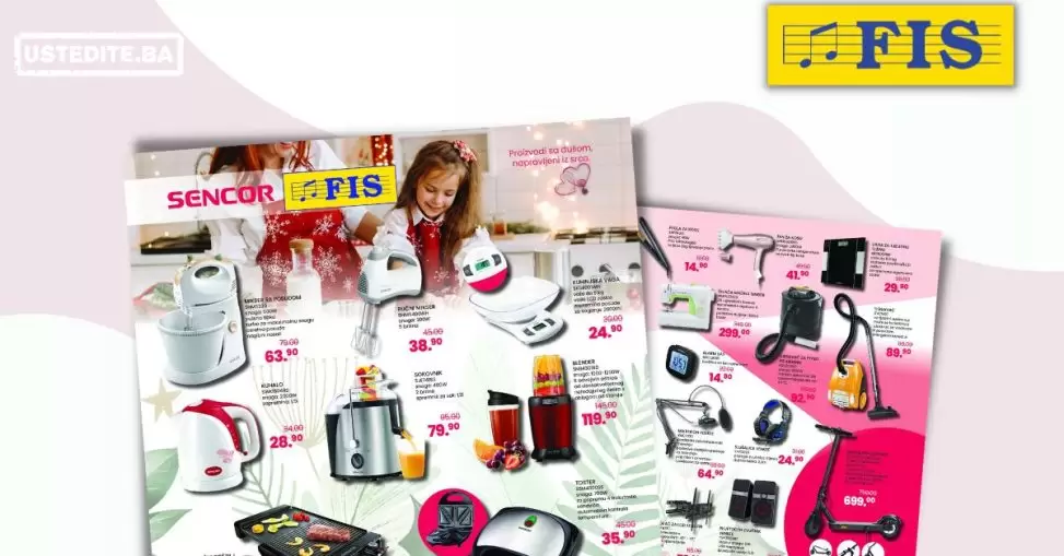 Fis katalog Sencor kućanski aparati DECEMBAR 2022