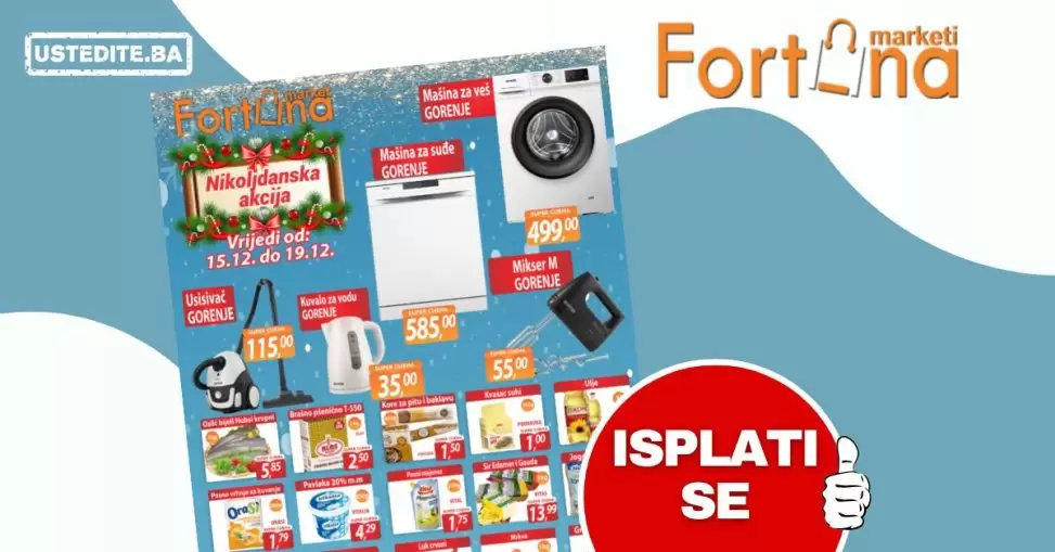 Fortuna akcija 15-19.12.2022.