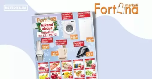 Fortuna vikend akcija 24-25.12.2022.