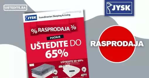 JYSK RASPRODAJA 22.12.2022-4.1.2023.