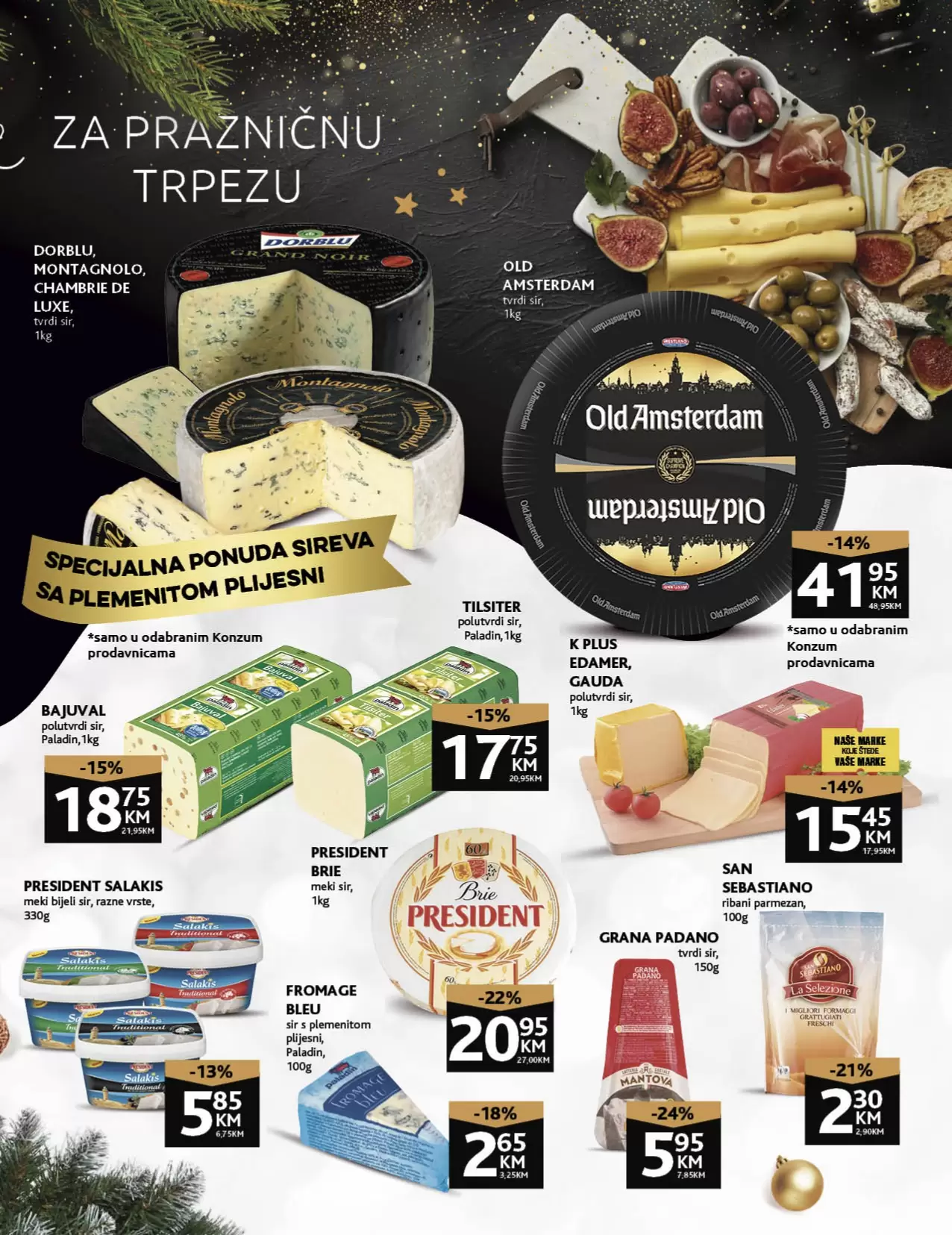 Konzum katalog PRAZNIČNA PONUDA - akcija do 1.1.2023. 