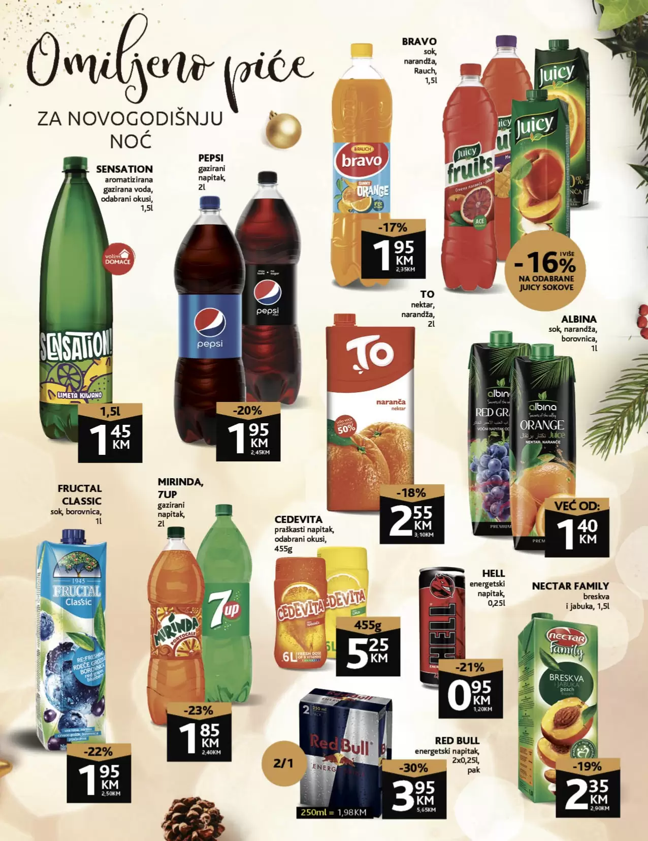 Konzum katalog PRAZNIČNA PONUDA - akcija do 1.1.2023. 