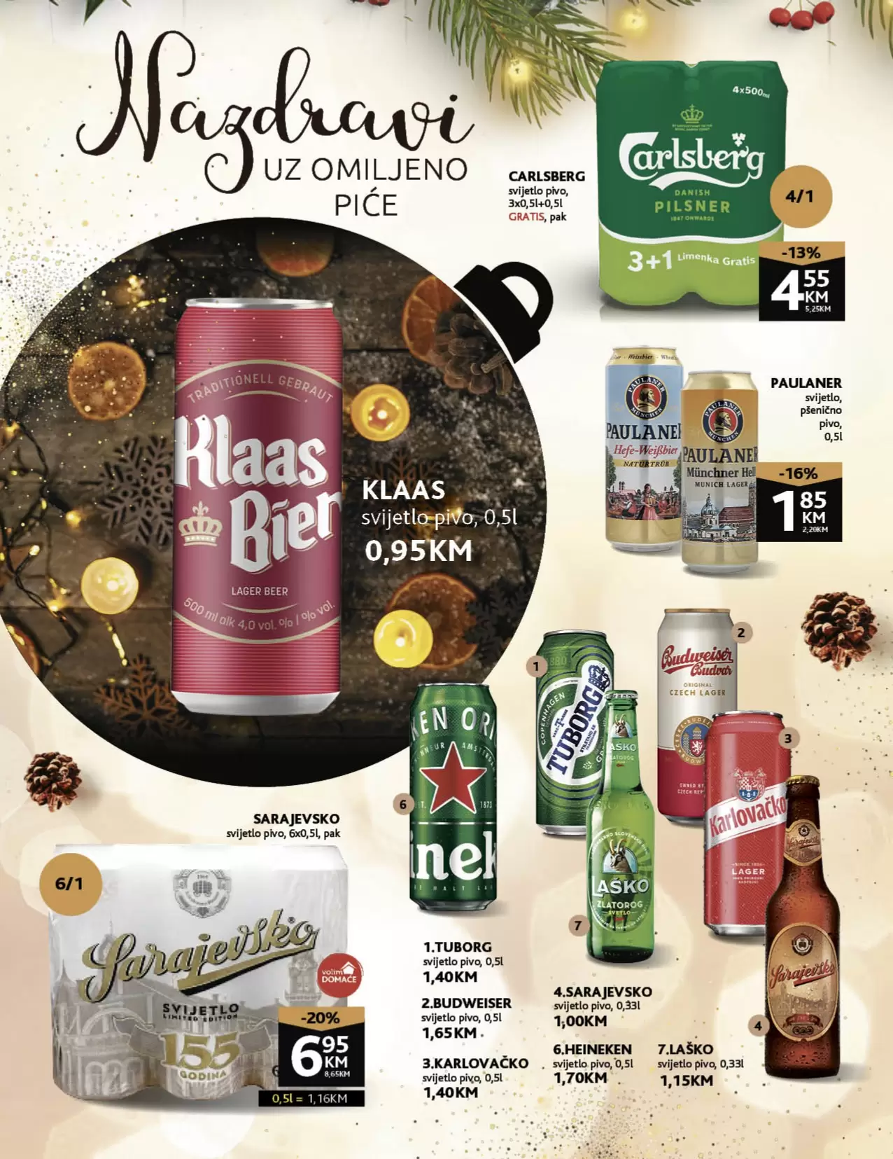 Konzum katalog PRAZNIČNA PONUDA - akcija do 1.1.2023. 