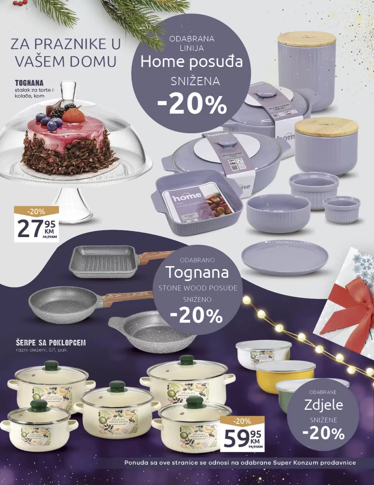 Konzum katalog PRAZNIČNA PONUDA - akcija do 1.1.2023. 