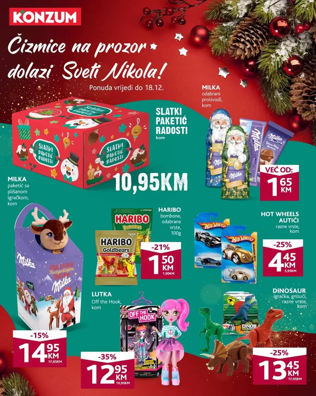 Konzum SVETI NIKOLA - akcija do 18.11.2022.