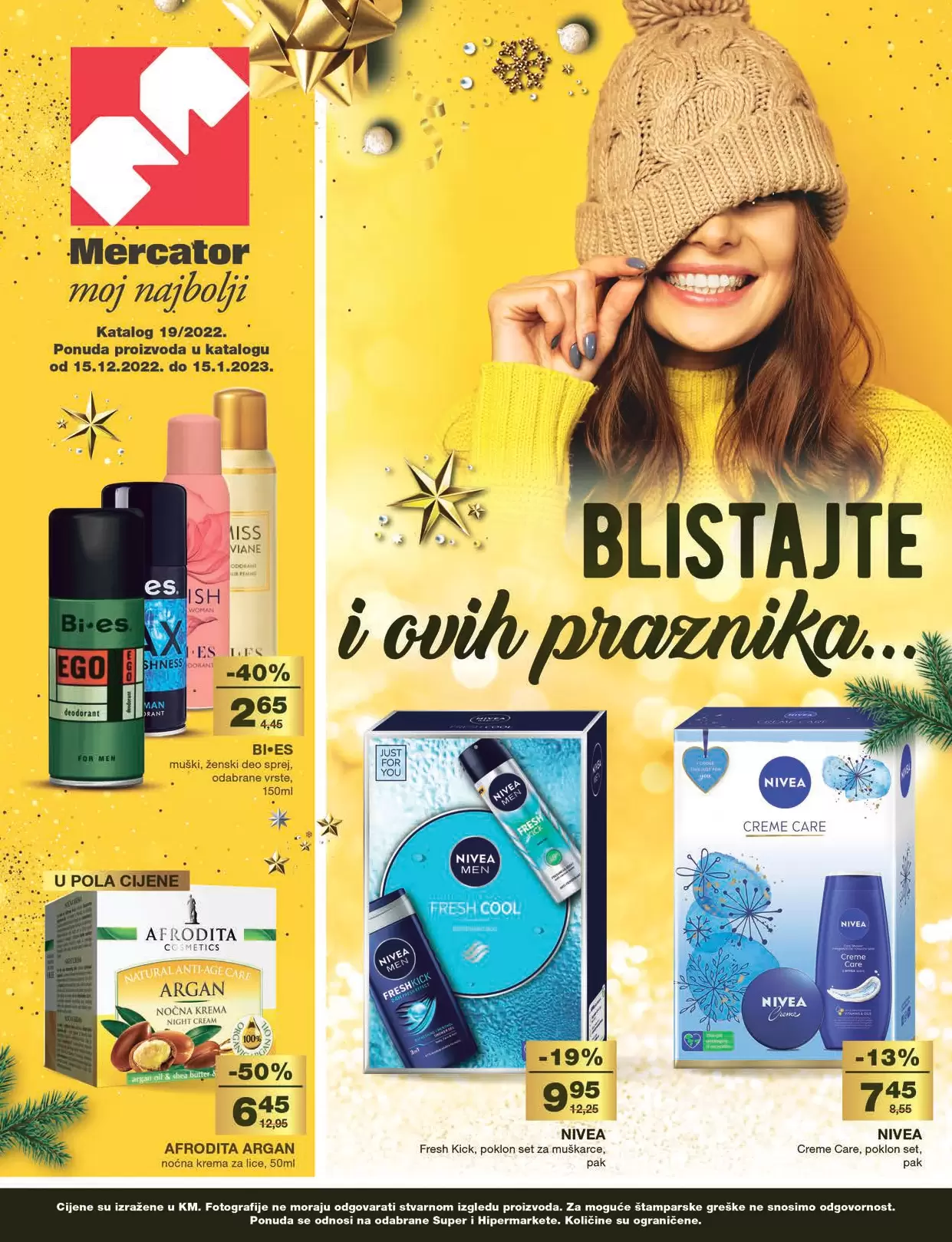 Mercator katalog Ljepota i njega 15.12.2022-15.1.2023.