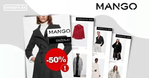 Mango BiH SNIŽENJE do 50% - decembar 2022