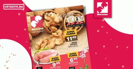 Mercator vikend akcija 15-18.12.2022.