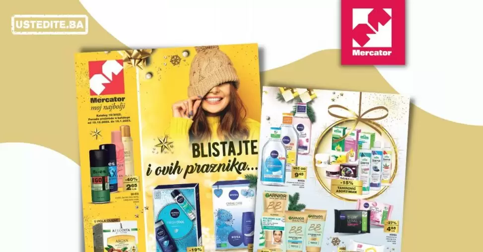 Mercator katalog Ljepota i njega 15.12.2022-15.1.2023.