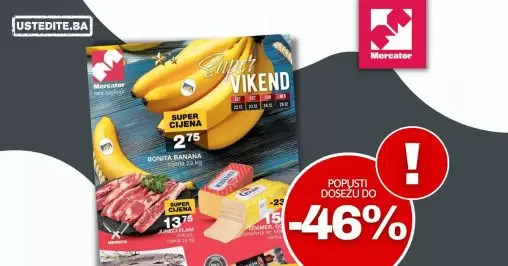 Mercator vikend akcija 22-25.12.2022.