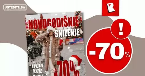 Robot PRAZNIČNO SNIŽENJE do -70% decembar 2022